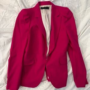 Magenta blazer